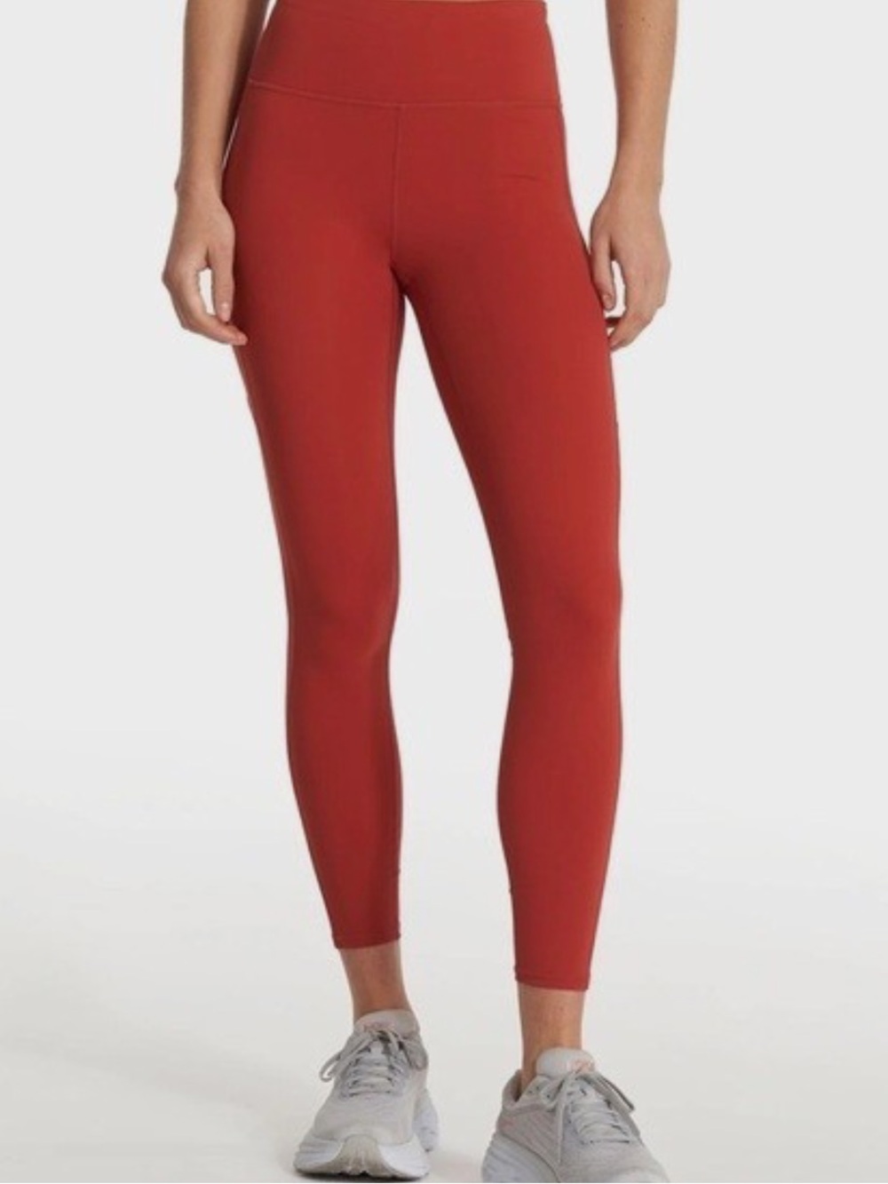 Vuori Women's Stride Leggings Size Large Poppy Red Athletic Yoga Pants